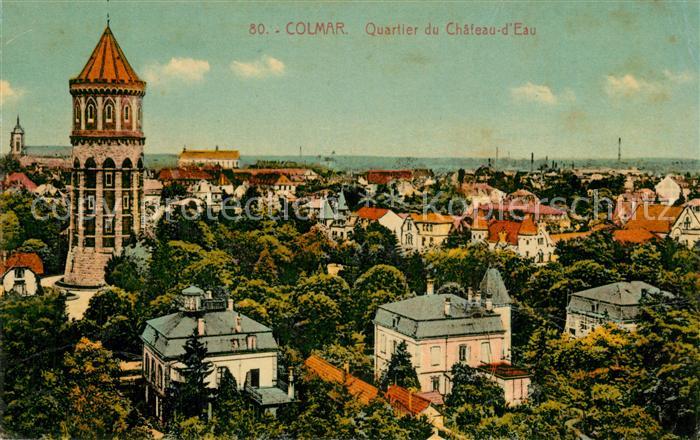 Colmar Haut Rhin Elsass Quartier du Chateau d Eau