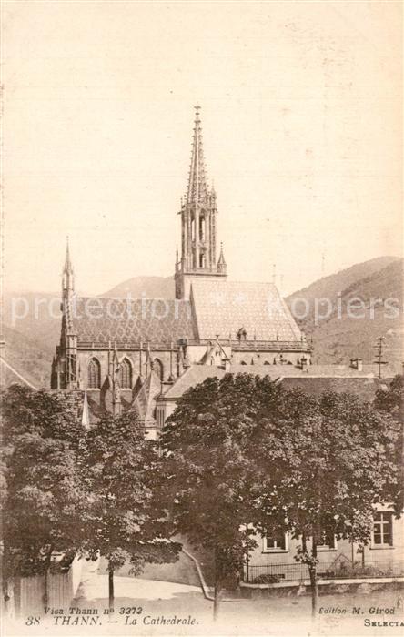 Thann Haut Rhin Elsass Cathedrale