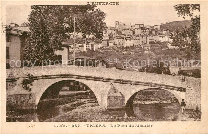 Thiers Pont du Moutier