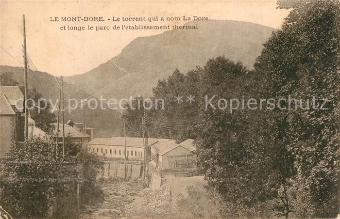 Mont-Dore La Dore