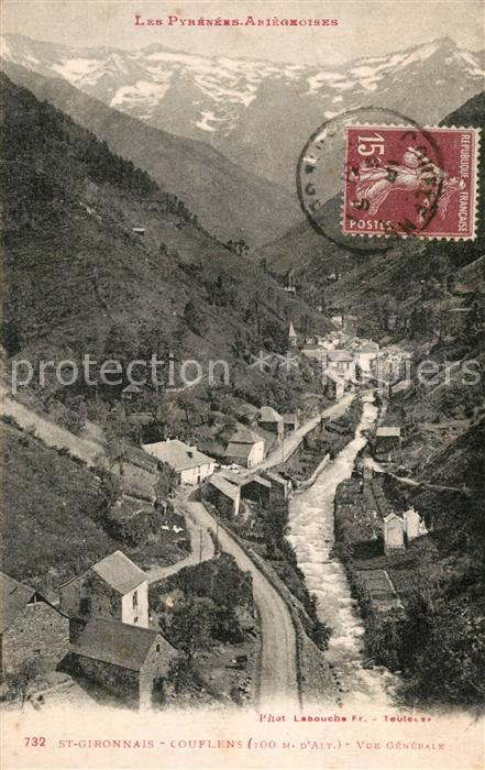 Saint Gironnais Couflens Panorama