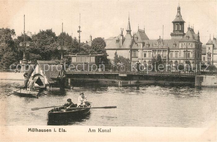 Mulhouse Muehlhausen Kanal