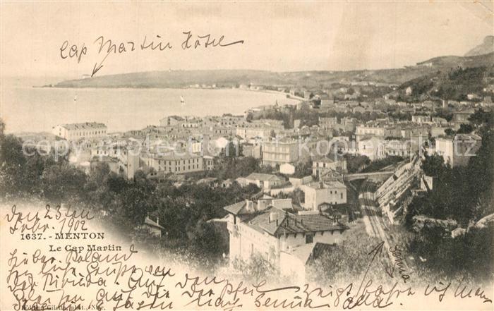 Menton Alpes Maritimes Cap Martin