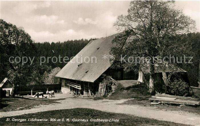 St Georgen Schwarzwald Gasthaus Grossbauer Linde