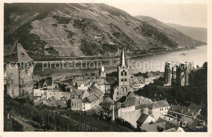 Bacharach Rhein Der Rhein Werner Kapelle