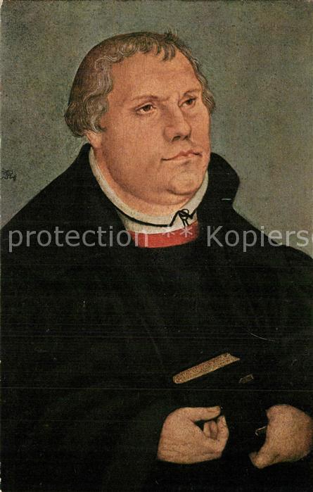 Luther Martin Ged?chtniskarte 400-j?hriges Reformationsfest