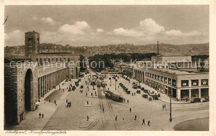 Strassenbahn Stuttgart Hindenburgplatz