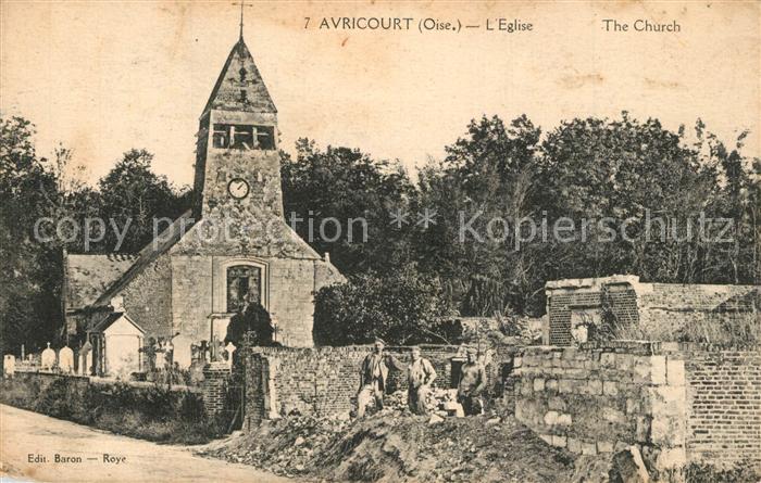 Avricourt Compiegne Eglise