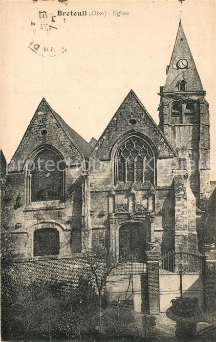 Breteuil Oise Eglise