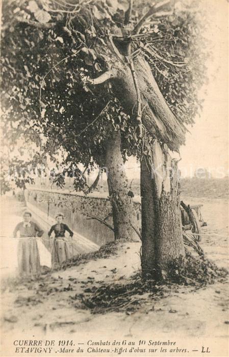 Etavigny Mare du Chateau Guerre de 1914