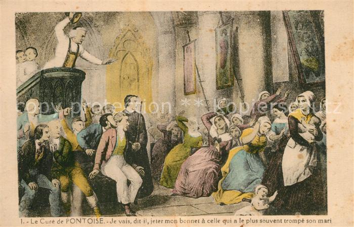 Pontoise Val-d Oise Le Cure de Pontoise