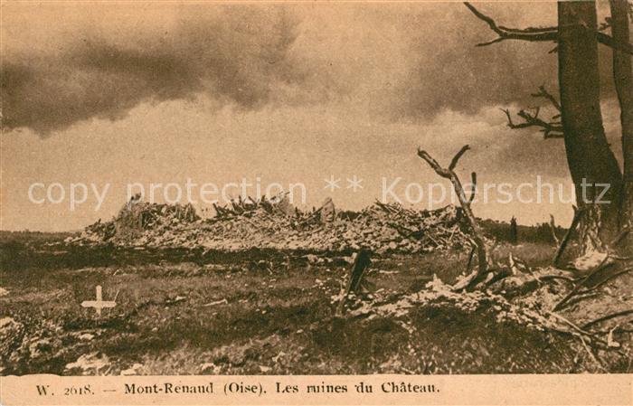 Mont Renaud Ruines du Chateau Schlossruine