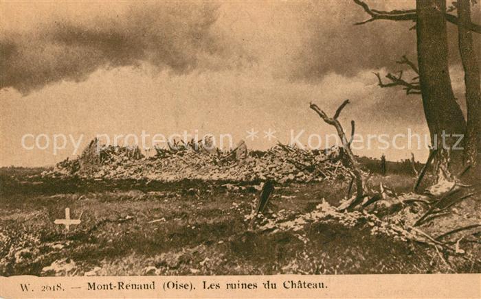 Mont Renaud Ruines du Chateau Schlossruine