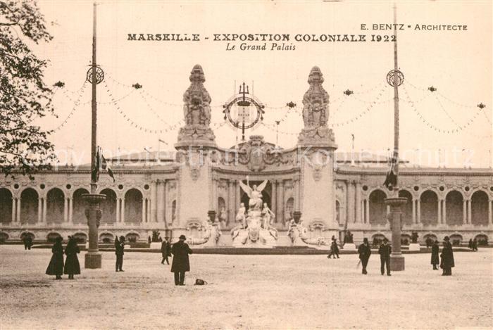Exposition Coloniale Marseille 1922  Grand Palais