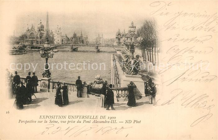 Exposition Universelle Paris 1900 Pont Alexandre III