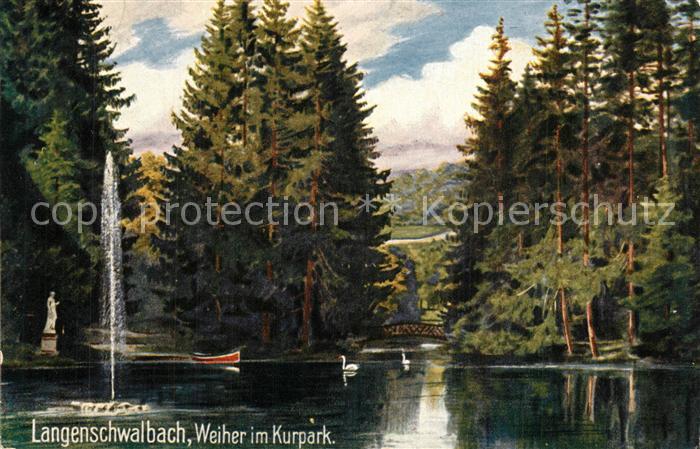 Verlag Wiedemann WIRO Nr. 1996 A Langenschwalbach Weiher im Kurpa