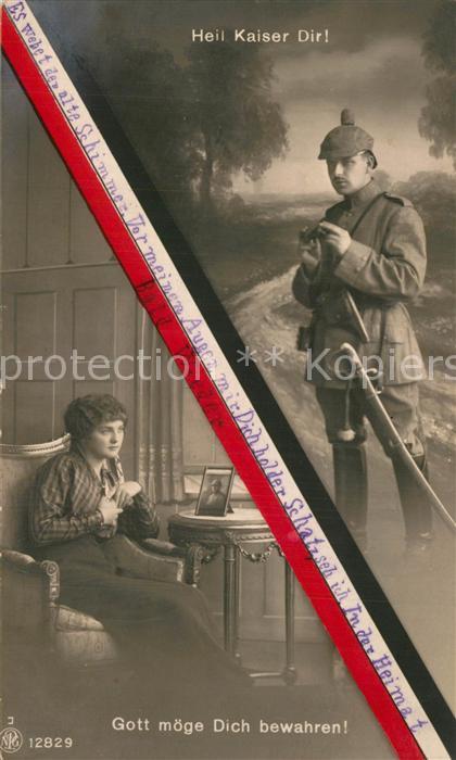 Militaria Poesie Foto-NPG-Nr. 12829