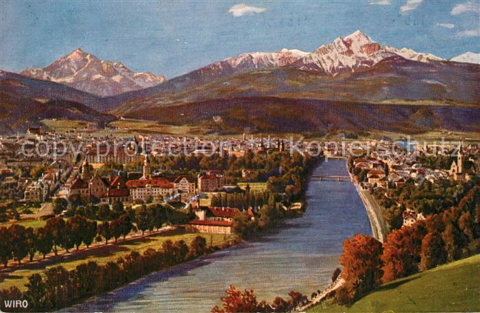 Verlag WIRO Wiedemann Nr. 2259 Innsbruck von der Weiherburg