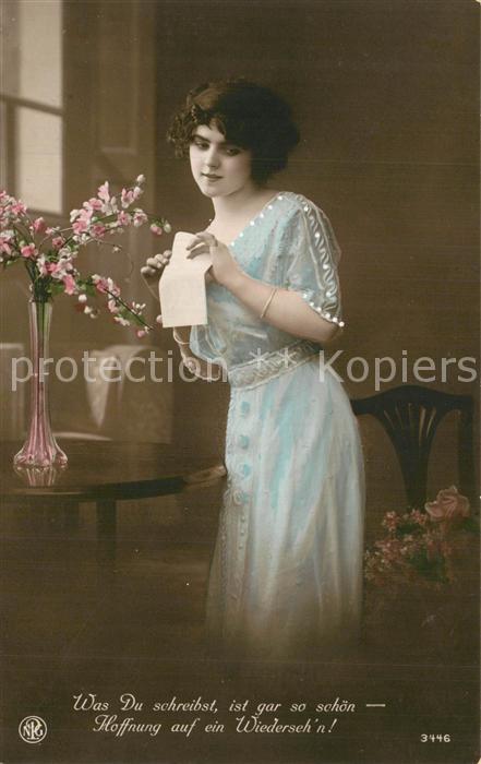 Foto NPG Nr. 3446 Frau Brief