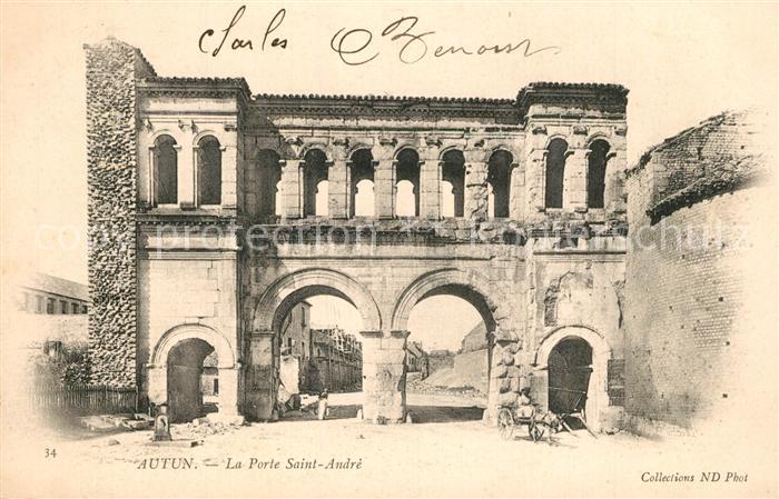 Autun Porte Saint André