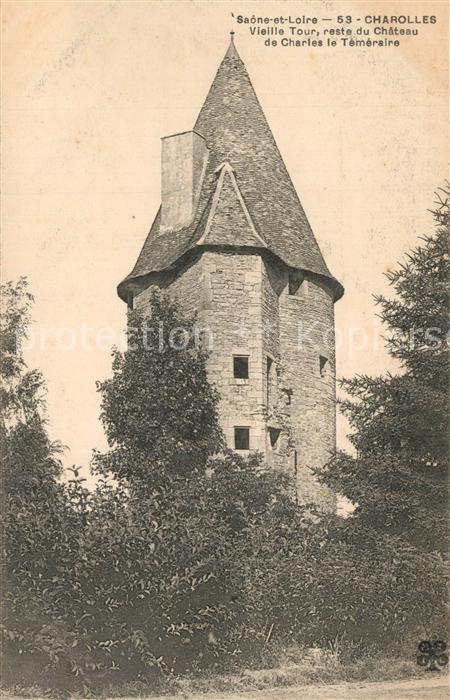 Charolles Vieille Tour reste du Chateau de Charle