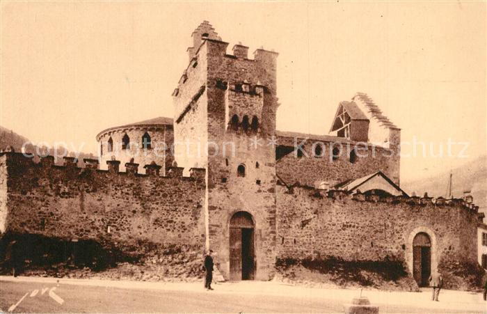 Luz-Saint-Sauveur Hautes Pyrenees Eglise des Templiers