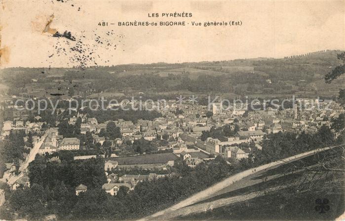 Bagneres-de-Bigorre Vue Generale