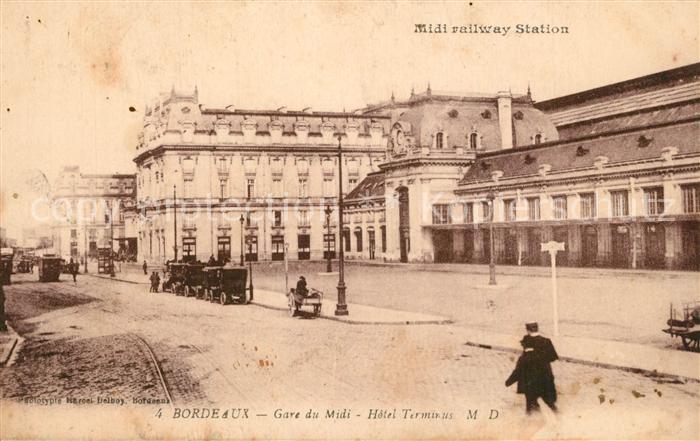 Bordeaux Gare du Midi Hôtel Terminus