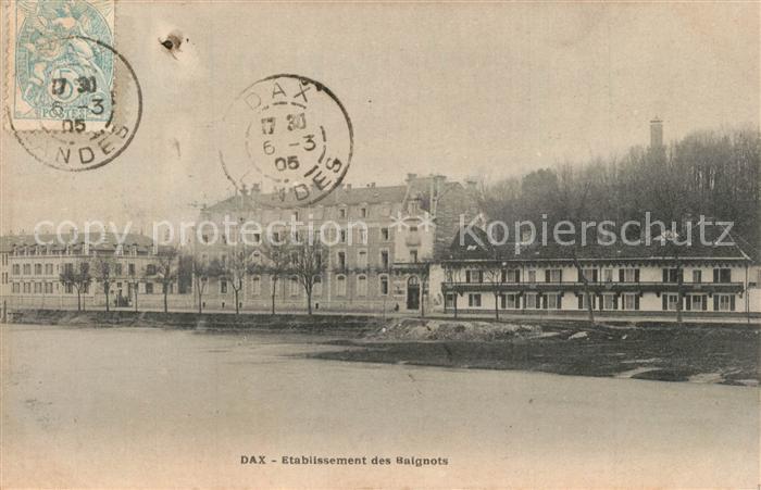 Dax Landes Etablissement des Baignots