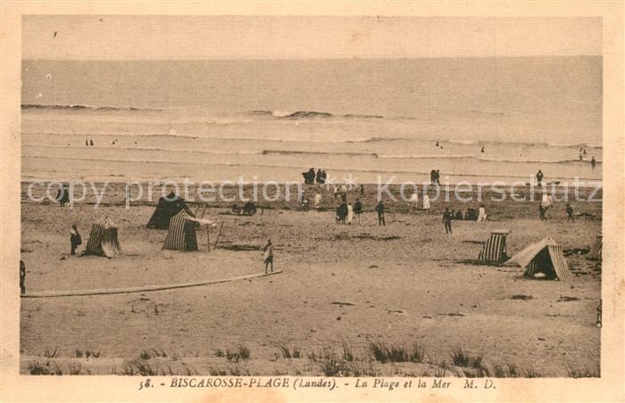 Biscarosse La plage et la mer