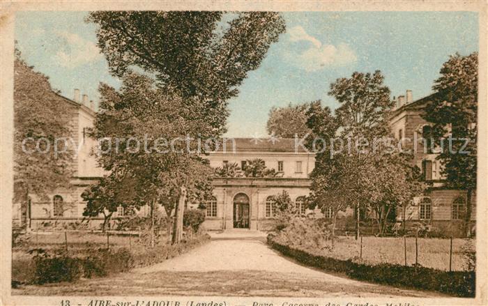 Aire-sur-l Adour Parc Caserne des Gardes Mobiles