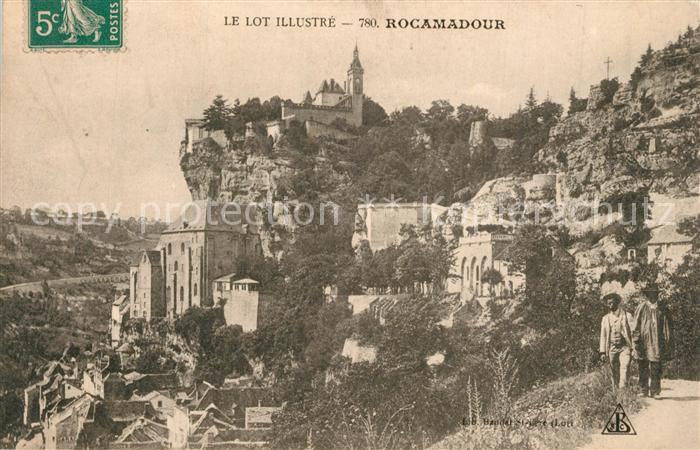 Rocamadour Vue partielle et le Chateau