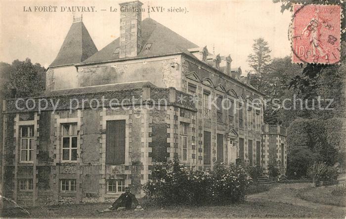 La Foret-Auvray Chateau XVIe siècle Schloss