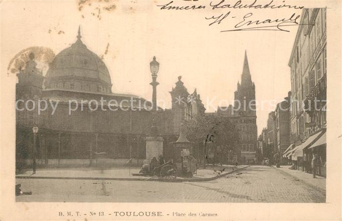 Toulouse Haute-Garonne Place des Carmes