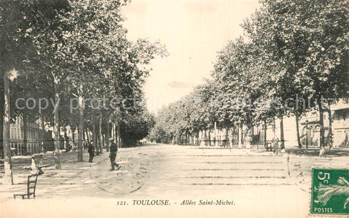 Toulouse Haute-Garonne Allées Saint Michel