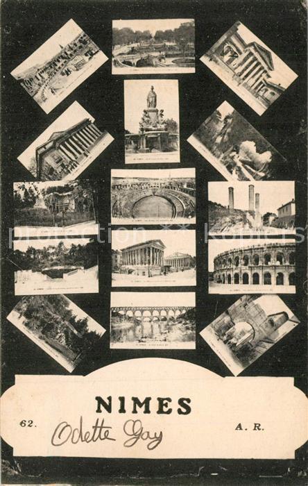 Nimes Sehenswuerdigkeiten der Stadt