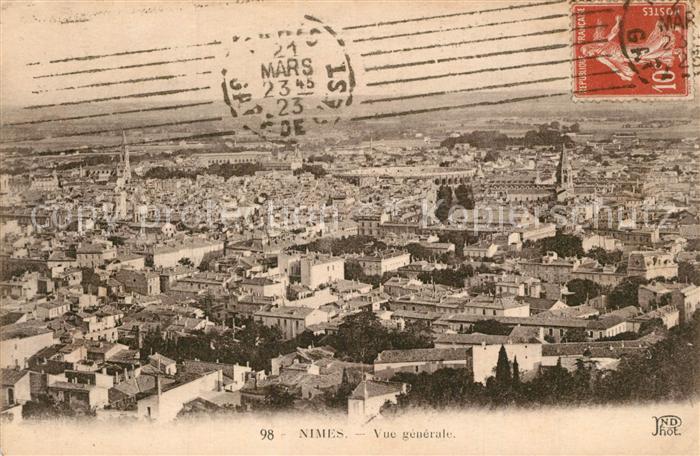 Nimes Vue Generale