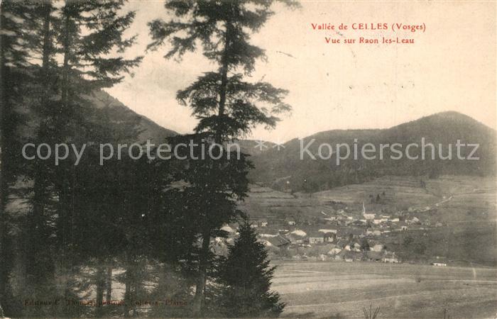 Raon-les-Leau Panorama Vallee de Celles