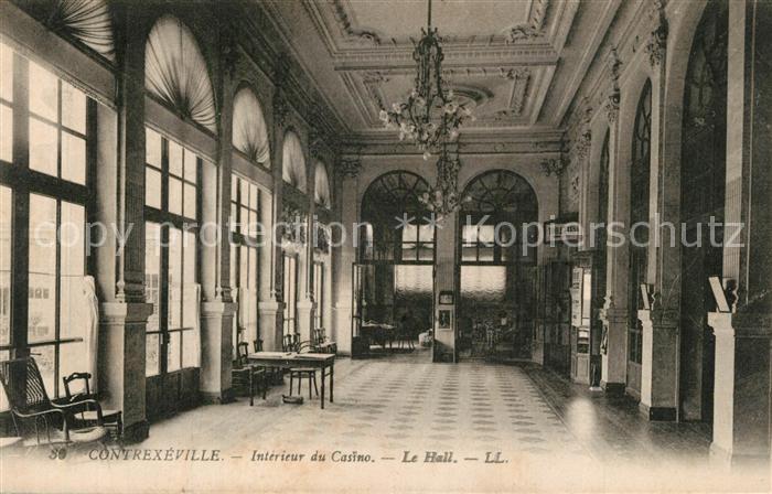 Contrexeville Vosges Intérieur du Casino le Hall