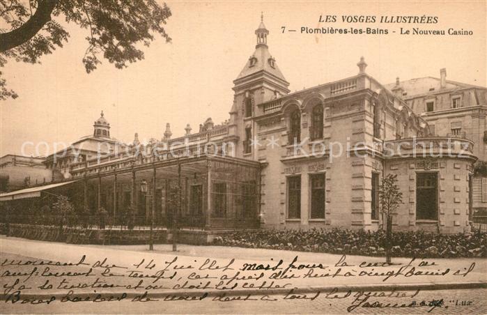 Plombieres-les-Bains Vosges Le nouveau casino