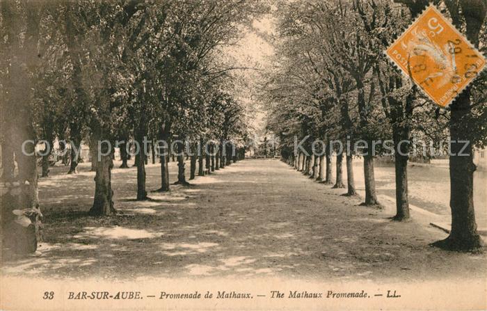 Bar-sur-Aube Promenade de Mathaux