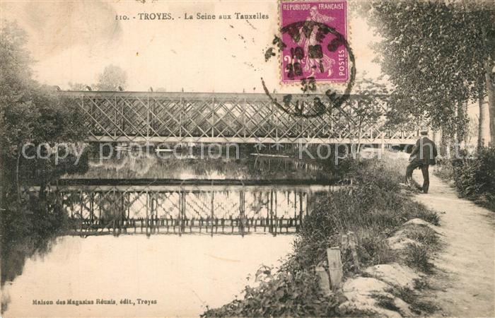 Troyes Aube La Seine aux Tauxelles