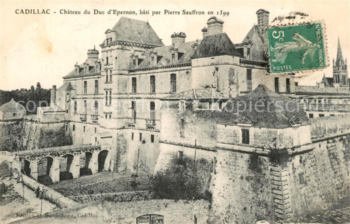 Cadillac sur Garonne Chateau du Duc d_Epernon