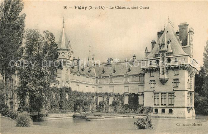 Vigny Val-d Oise Chateau côté ouest