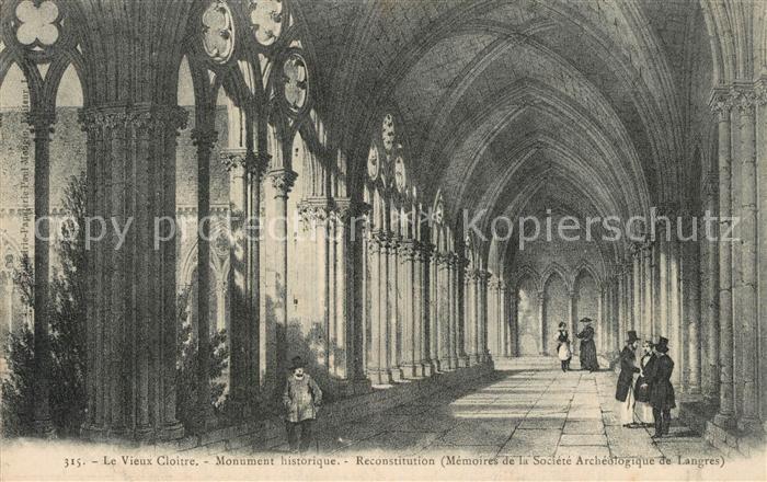 Langres Vieux Cloître Monument historique