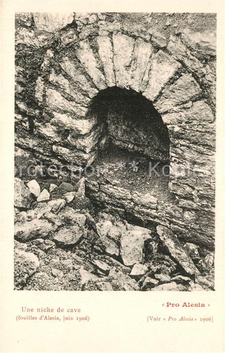 Alesia(Roman War) Alise-Sainte-Reine Une niche de cave