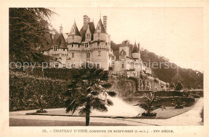 Rigny-Usse Chateau d Ussé XVIe siècle