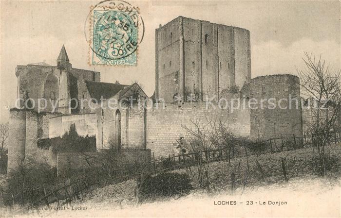 Loches Indre et Loire Le Donjon