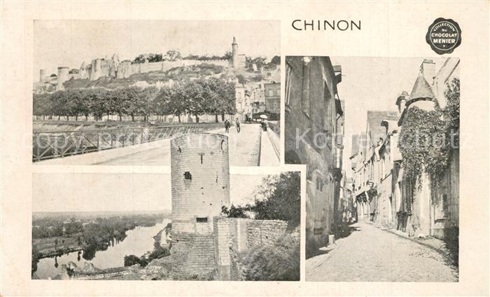 Chinon Indre et Loire Vues partielles Chateau Tour