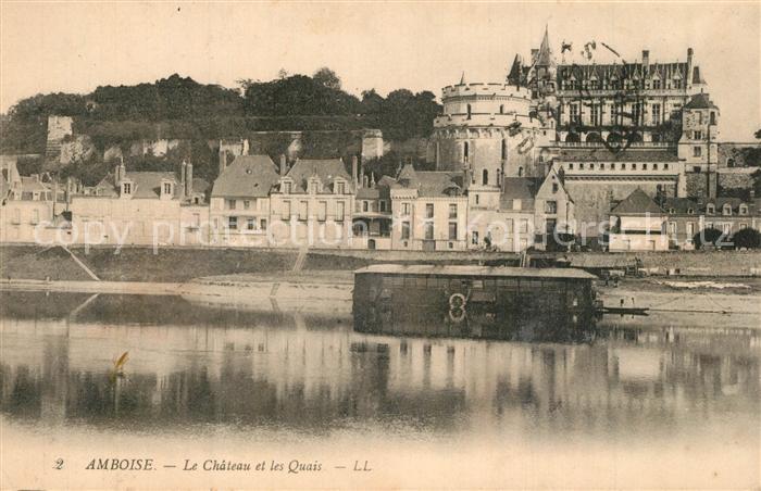 Amboise Chateau et les quais
